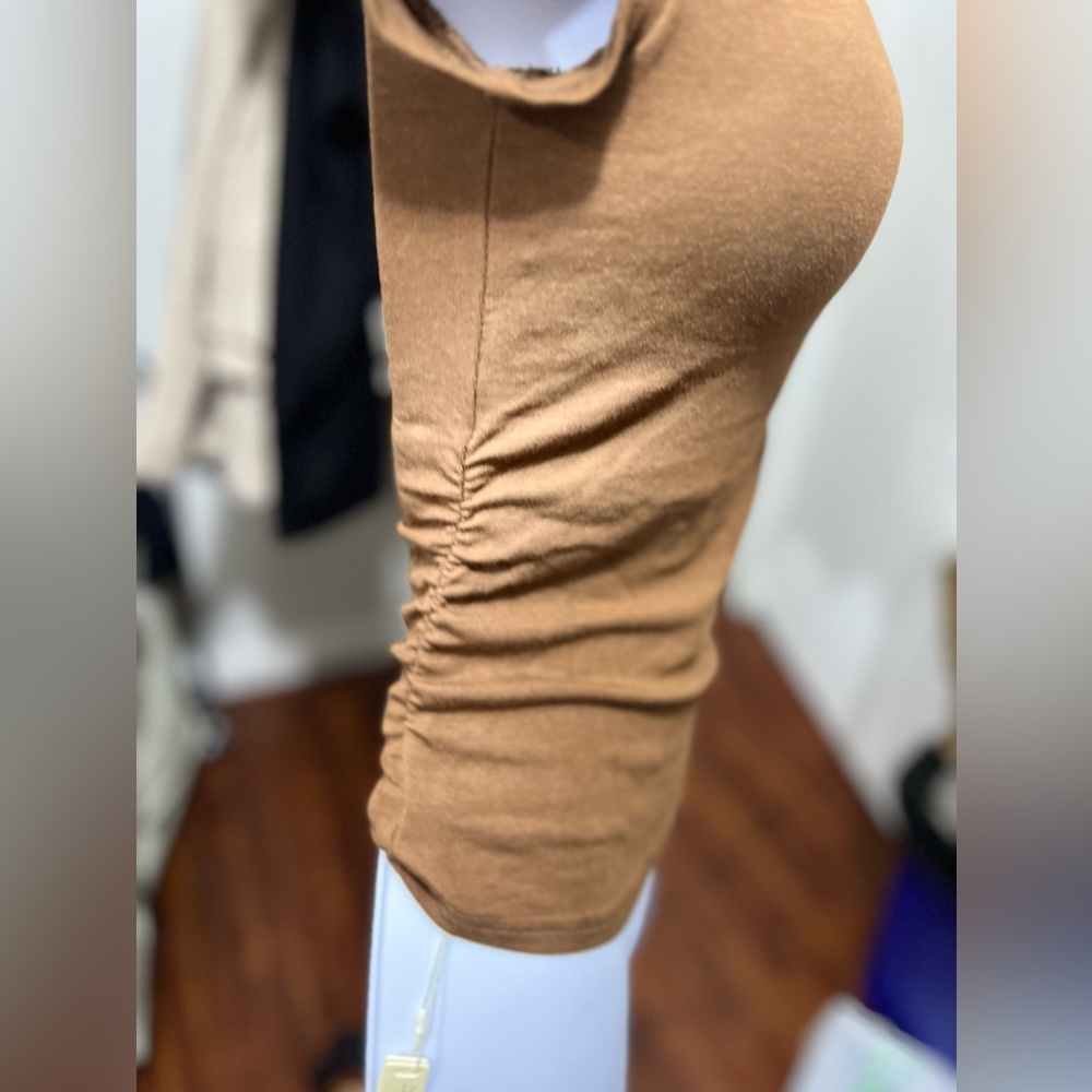 OGL Eco-MiyaMoon® Round Neck Short Sleeve Brami Top - Picture 4 of 6